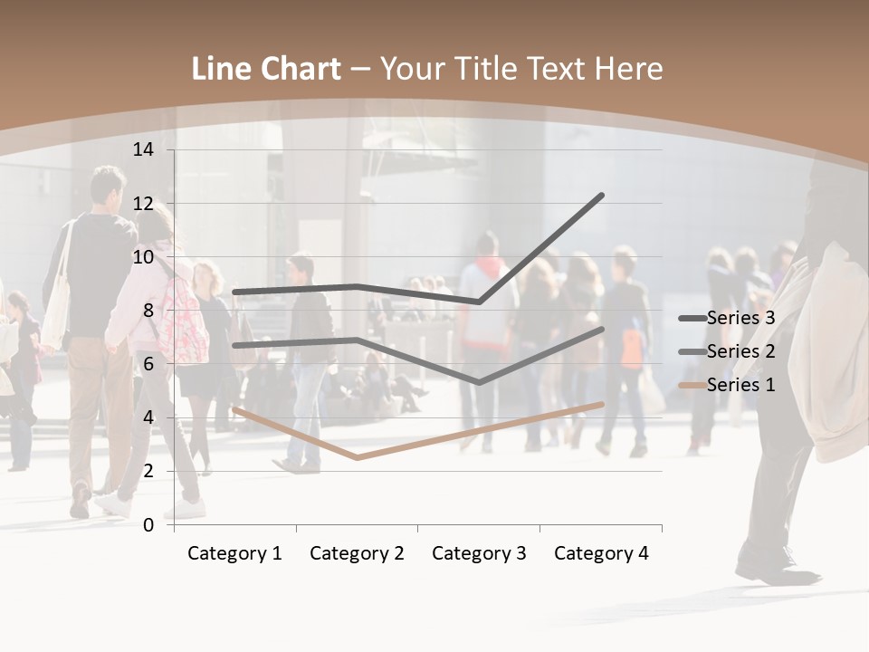 Stepping Men City PowerPoint Template