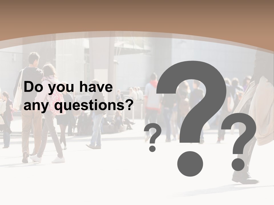 Stepping Men City PowerPoint Template