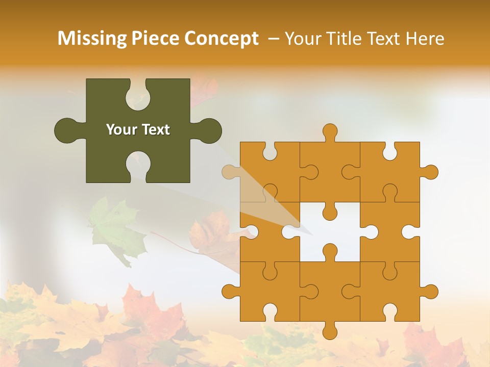 Bokeh Clean Seasonal PowerPoint Template