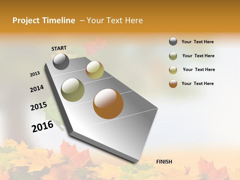 Bokeh Clean Seasonal PowerPoint Template