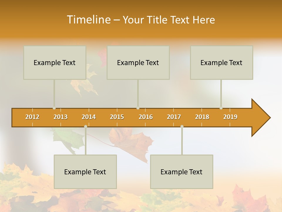 Bokeh Clean Seasonal PowerPoint Template