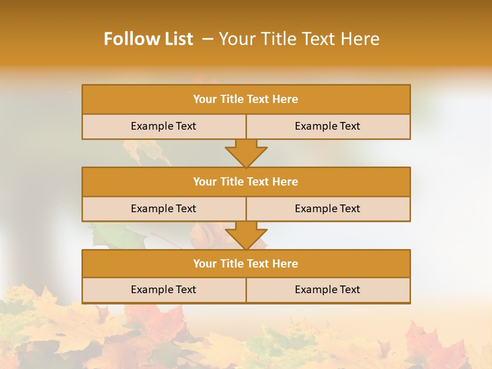 Bokeh Clean Seasonal PowerPoint Template
