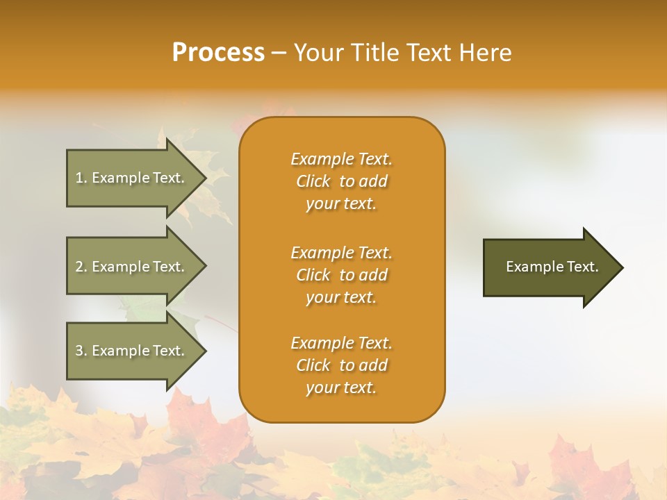 Bokeh Clean Seasonal PowerPoint Template