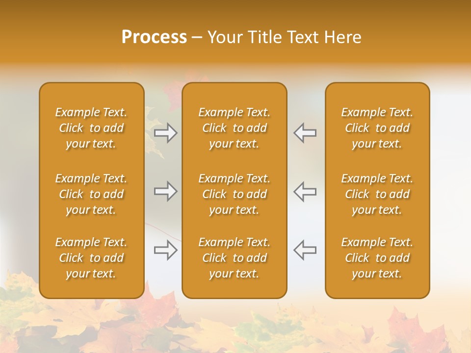 Bokeh Clean Seasonal PowerPoint Template