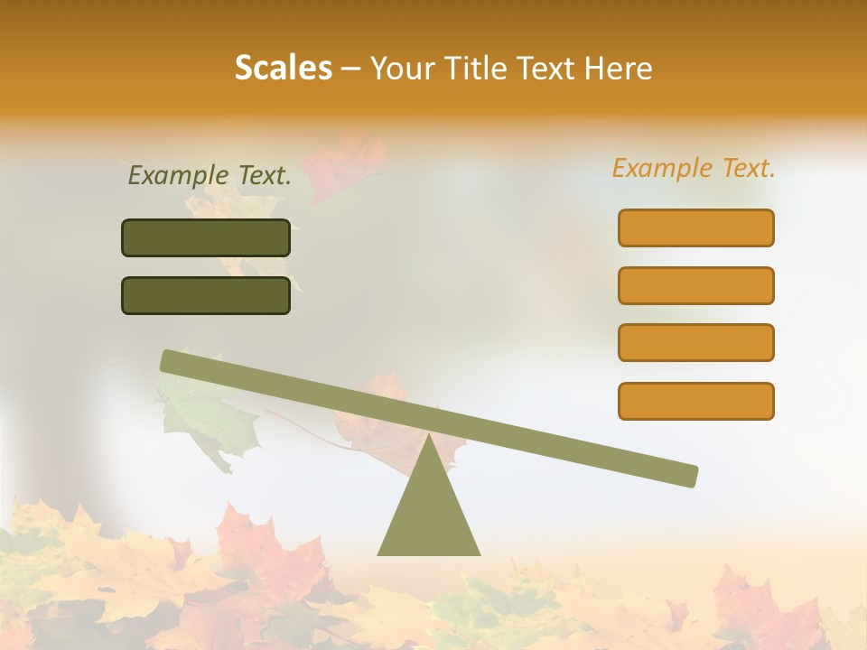 Bokeh Clean Seasonal PowerPoint Template