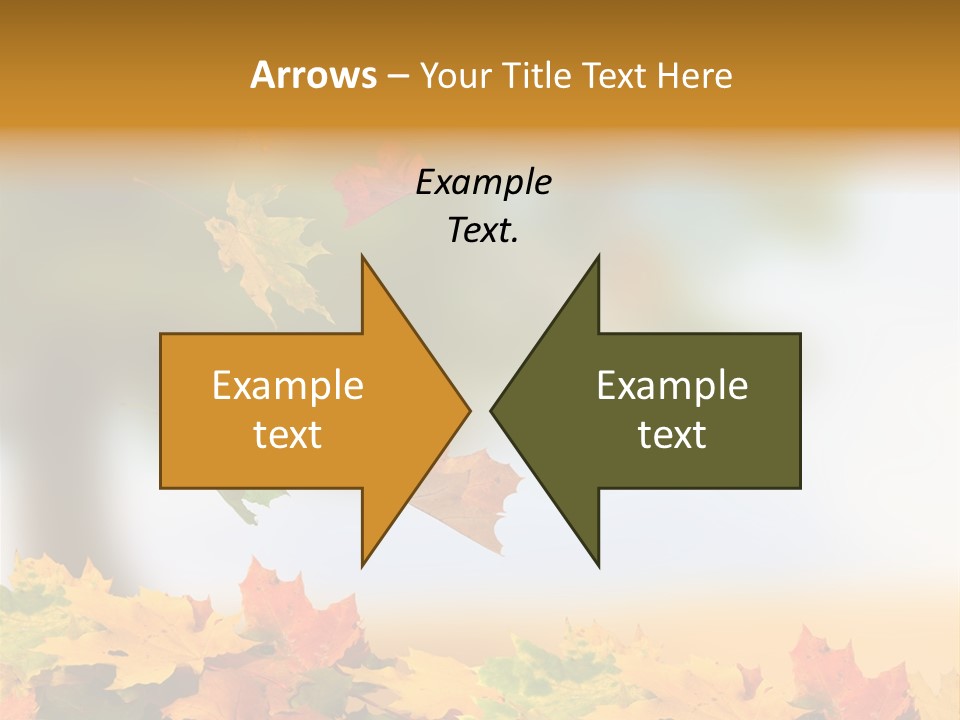 Bokeh Clean Seasonal PowerPoint Template