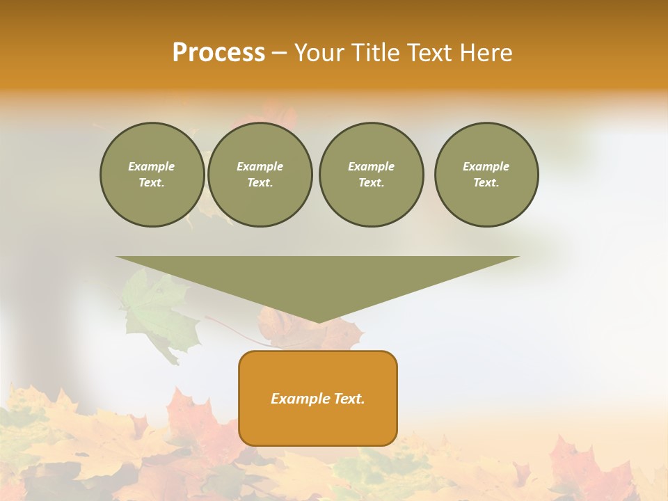 Bokeh Clean Seasonal PowerPoint Template