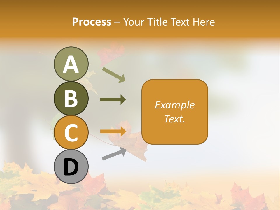 Bokeh Clean Seasonal PowerPoint Template
