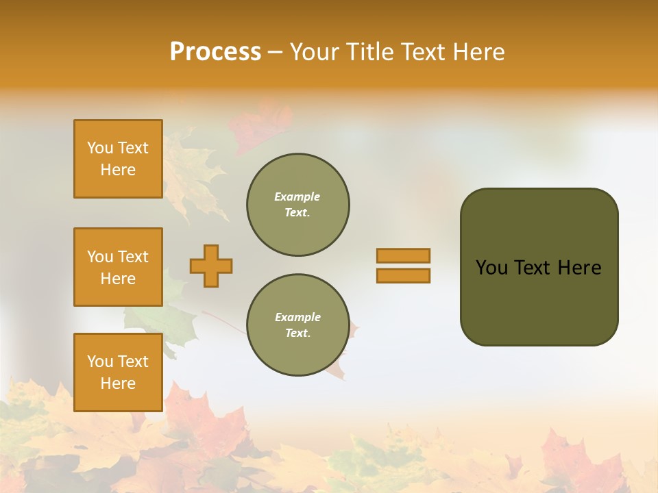 Bokeh Clean Seasonal PowerPoint Template