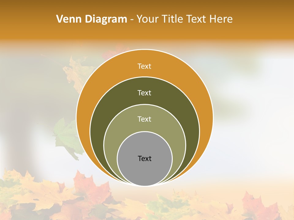 Bokeh Clean Seasonal PowerPoint Template