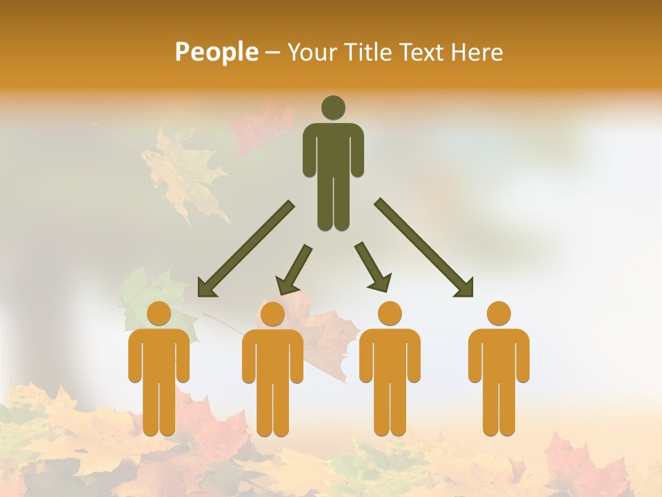Bokeh Clean Seasonal PowerPoint Template
