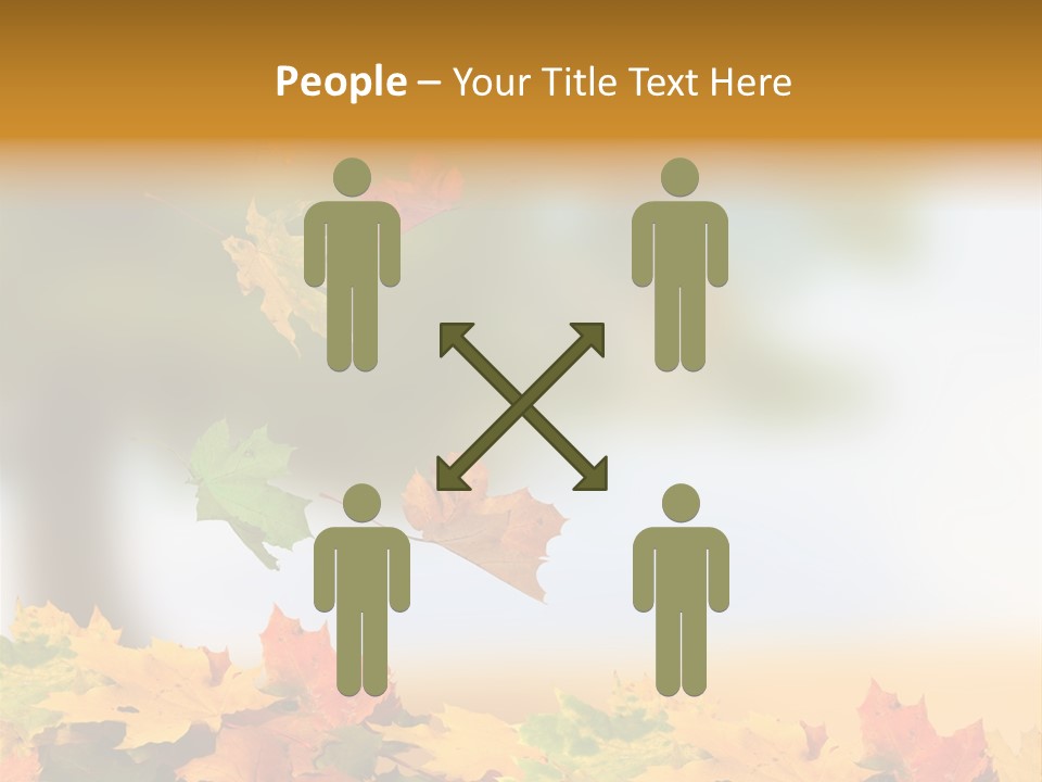 Bokeh Clean Seasonal PowerPoint Template