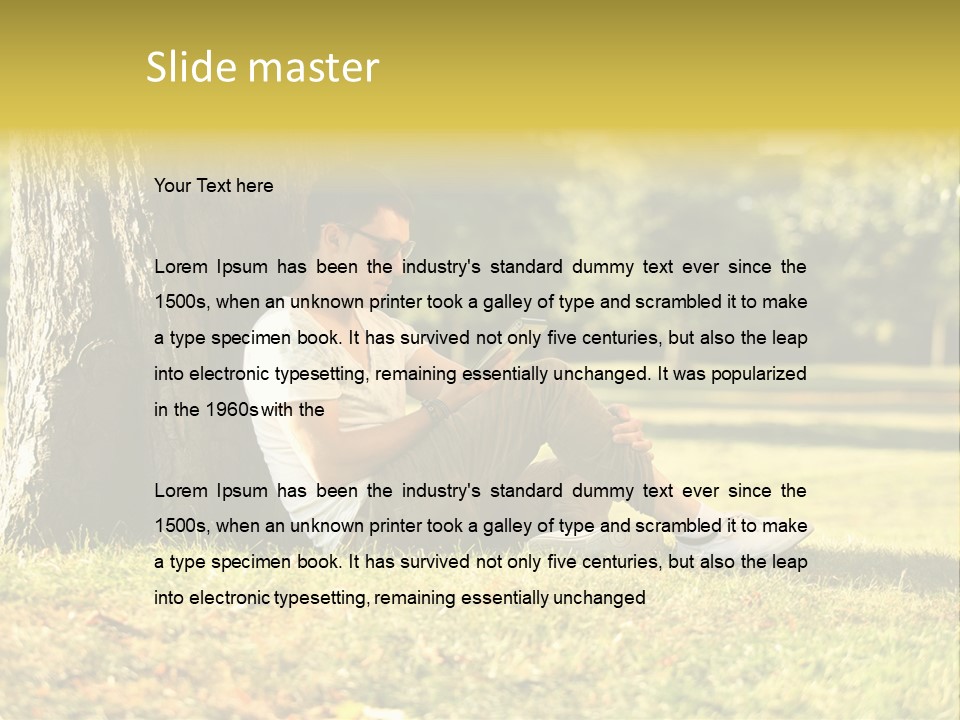 Tree Day Mobility PowerPoint Template