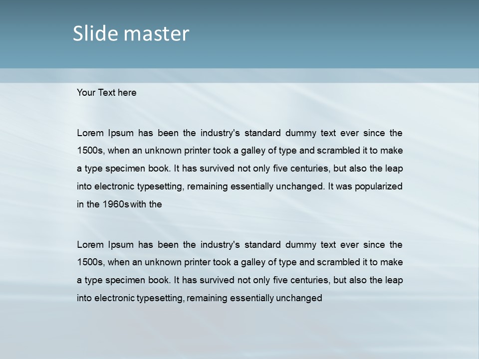 Graphic Businessman Techno PowerPoint Template