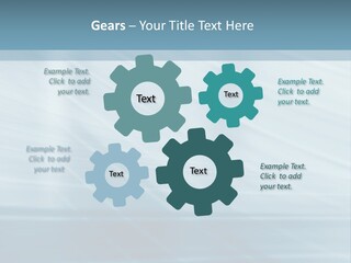 Graphic Businessman Techno PowerPoint Template