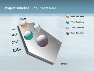 Graphic Businessman Techno PowerPoint Template