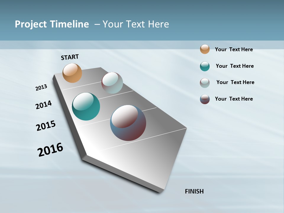 Graphic Businessman Techno PowerPoint Template