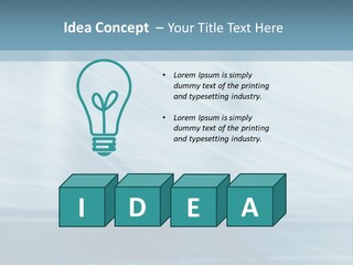 Graphic Businessman Techno PowerPoint Template