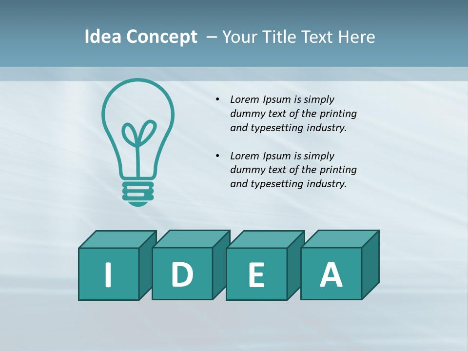 Graphic Businessman Techno PowerPoint Template