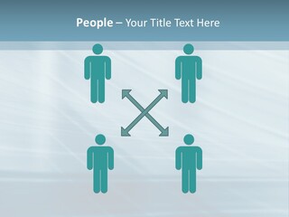 Graphic Businessman Techno PowerPoint Template