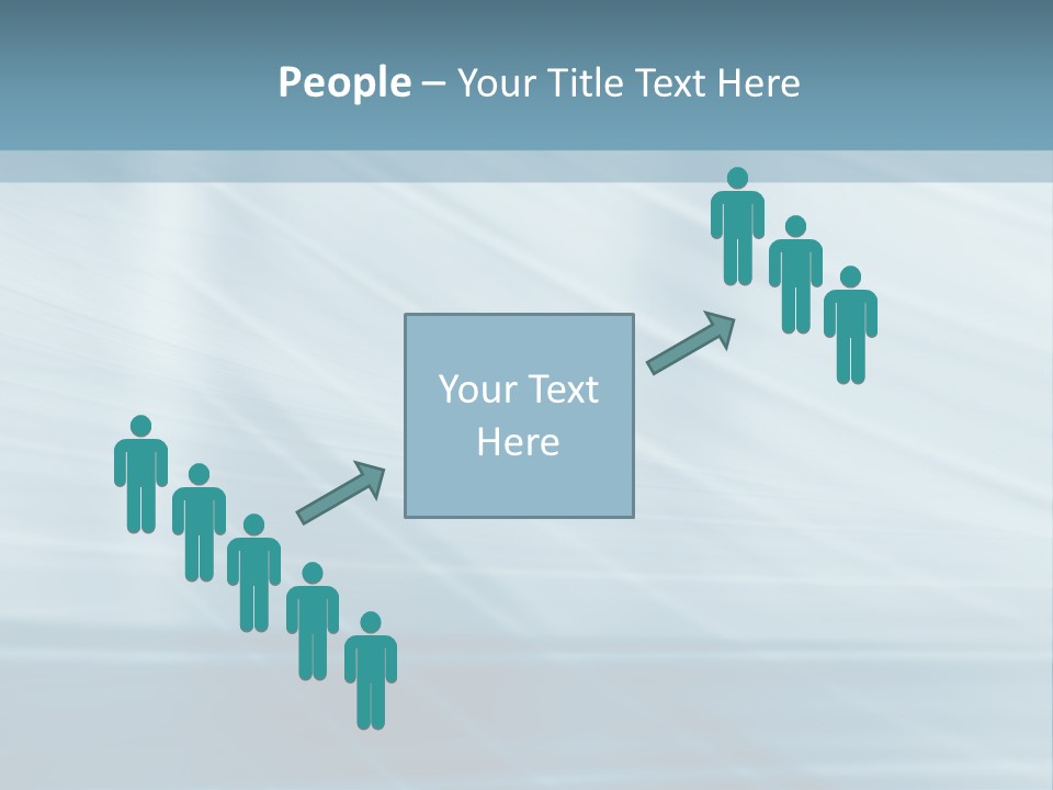 Graphic Businessman Techno PowerPoint Template