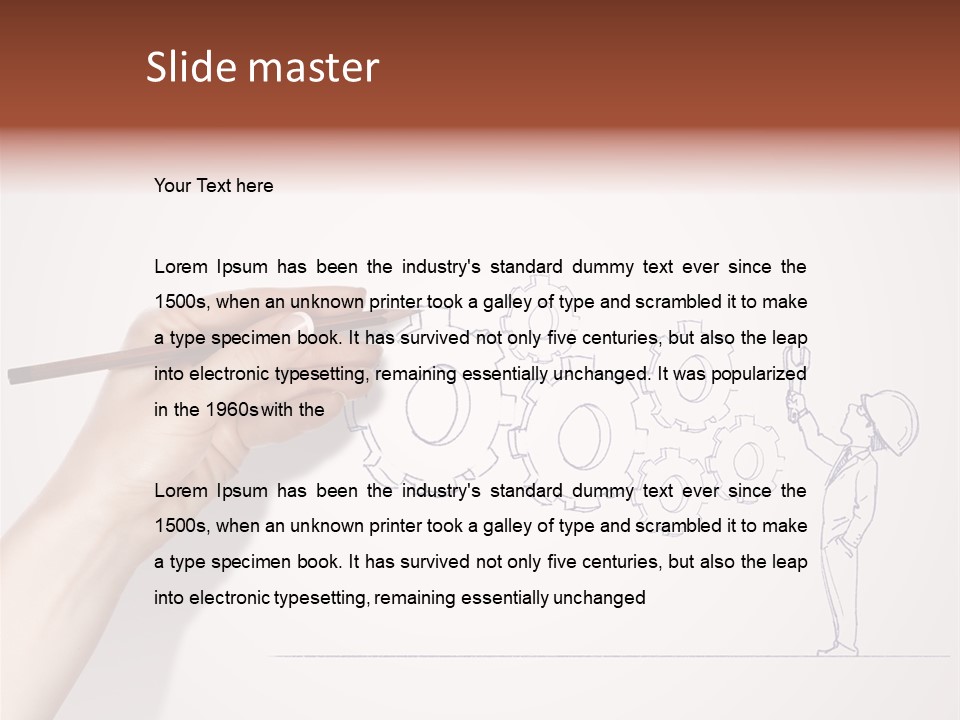 Safety Inspector Handsome PowerPoint Template