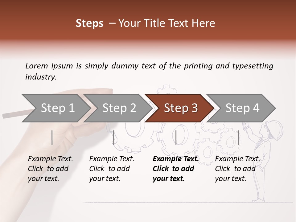Safety Inspector Handsome PowerPoint Template