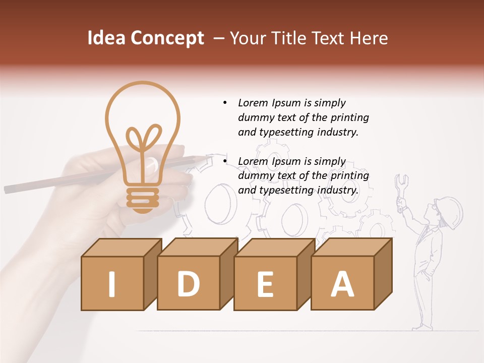 Safety Inspector Handsome PowerPoint Template