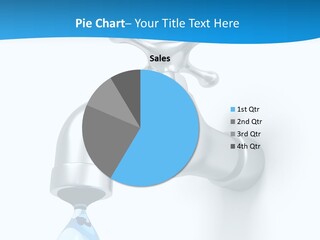 Raindrop Pipe Shiny PowerPoint Template