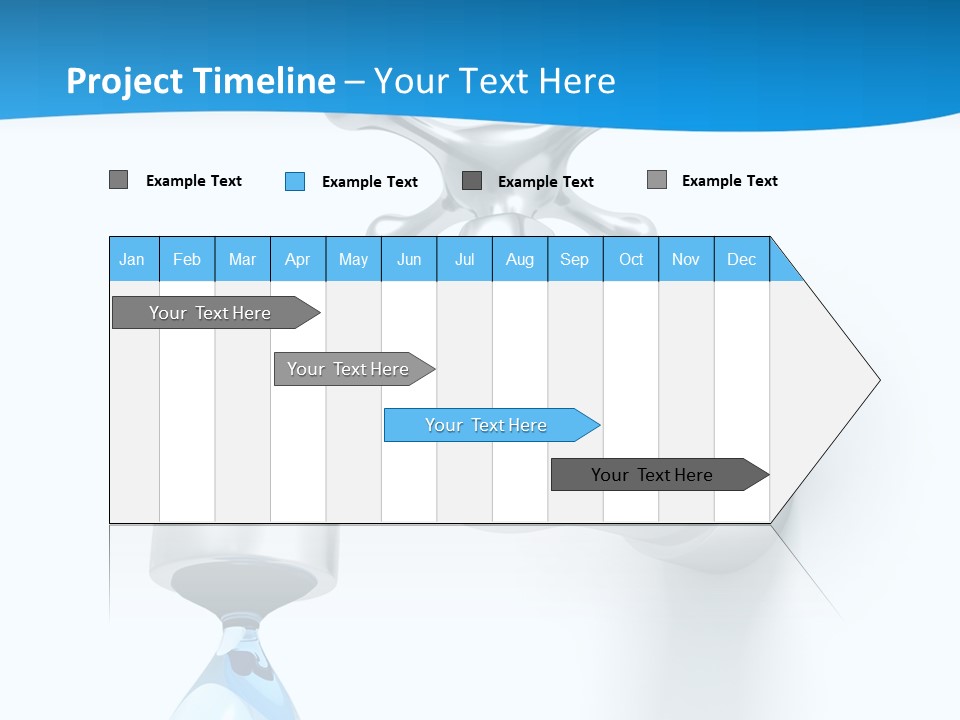 Raindrop Pipe Shiny PowerPoint Template