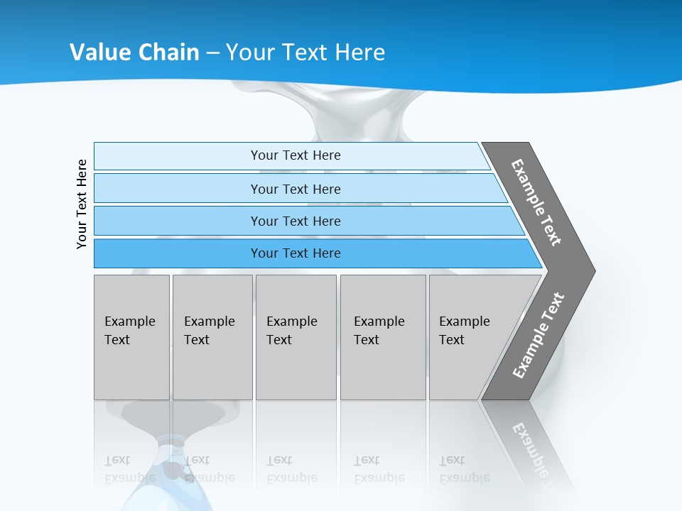 Raindrop Pipe Shiny PowerPoint Template