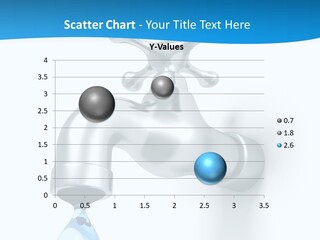 Raindrop Pipe Shiny PowerPoint Template