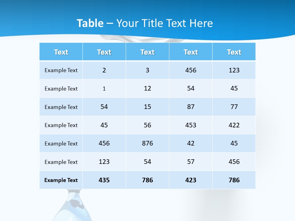 Raindrop Pipe Shiny PowerPoint Template
