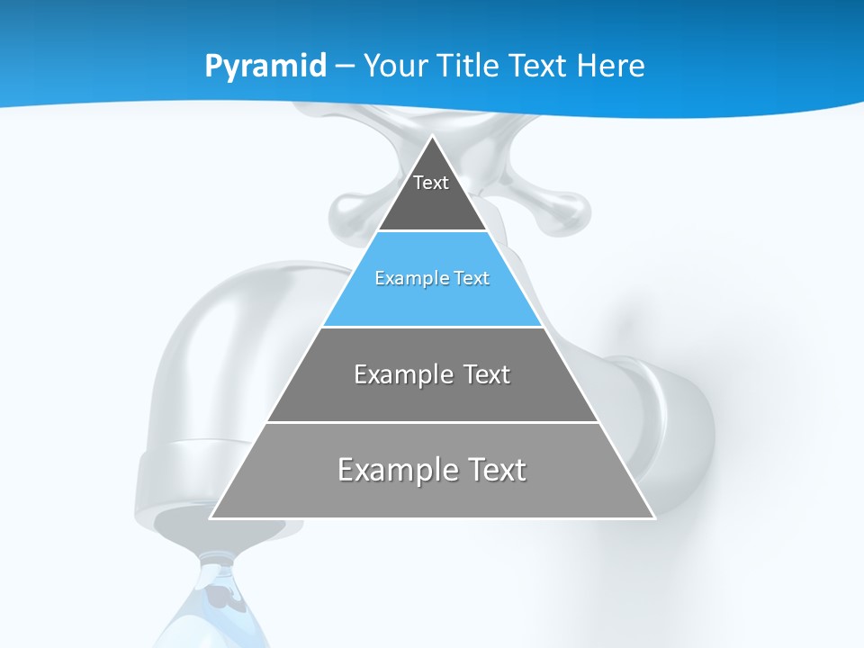 Raindrop Pipe Shiny PowerPoint Template