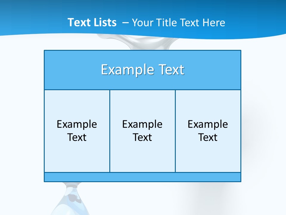 Raindrop Pipe Shiny PowerPoint Template