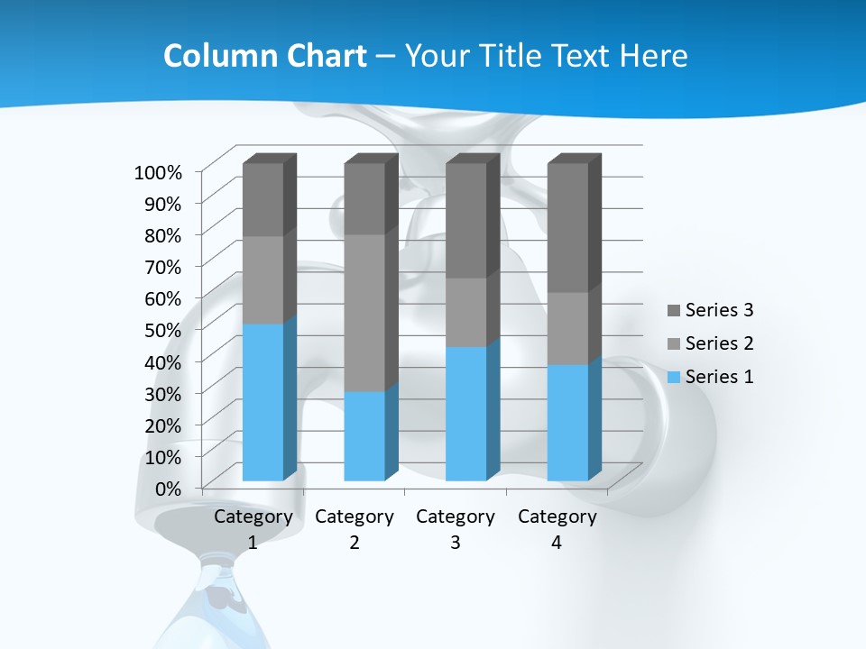 Raindrop Pipe Shiny PowerPoint Template