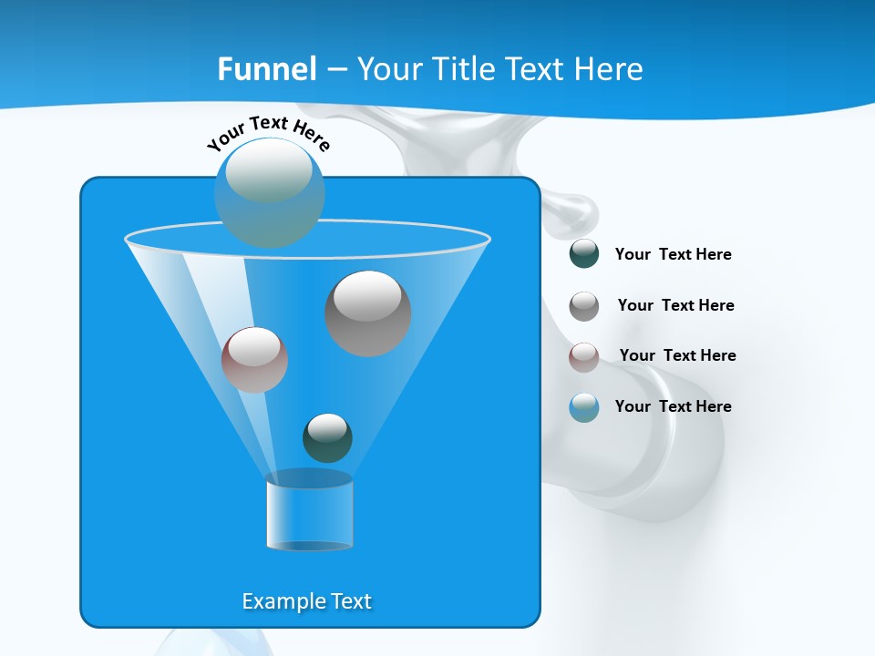 Raindrop Pipe Shiny PowerPoint Template