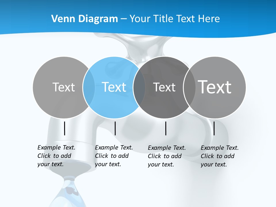 Raindrop Pipe Shiny PowerPoint Template