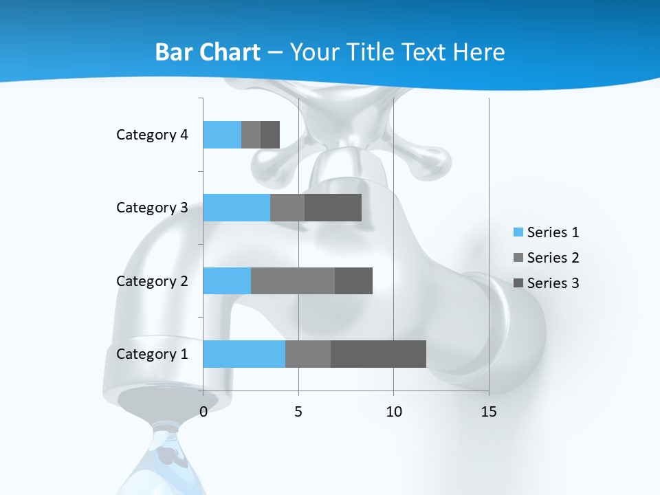 Raindrop Pipe Shiny PowerPoint Template