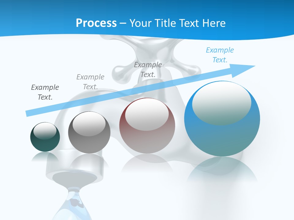 Raindrop Pipe Shiny PowerPoint Template