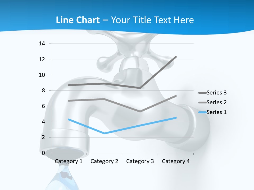 Raindrop Pipe Shiny PowerPoint Template
