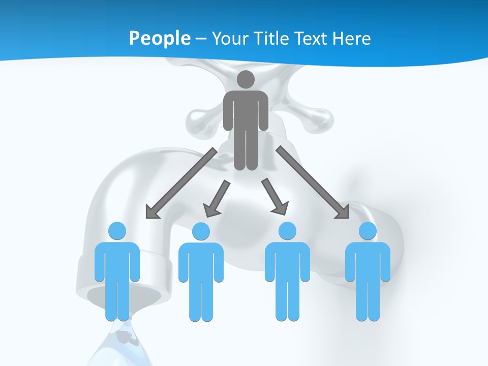 Raindrop Pipe Shiny PowerPoint Template