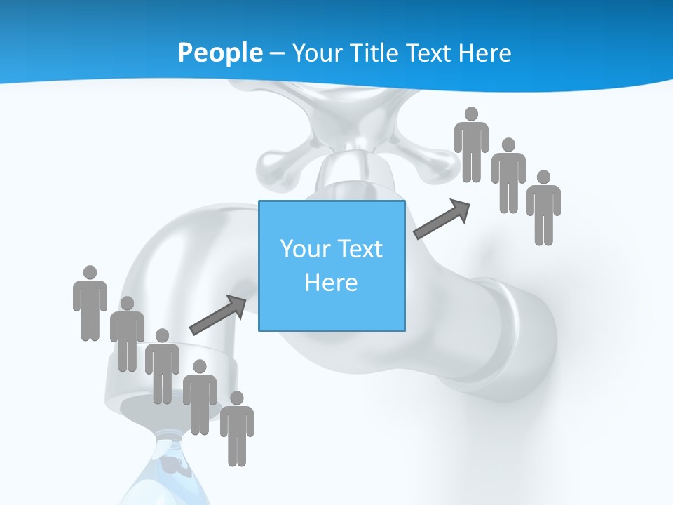 Raindrop Pipe Shiny PowerPoint Template