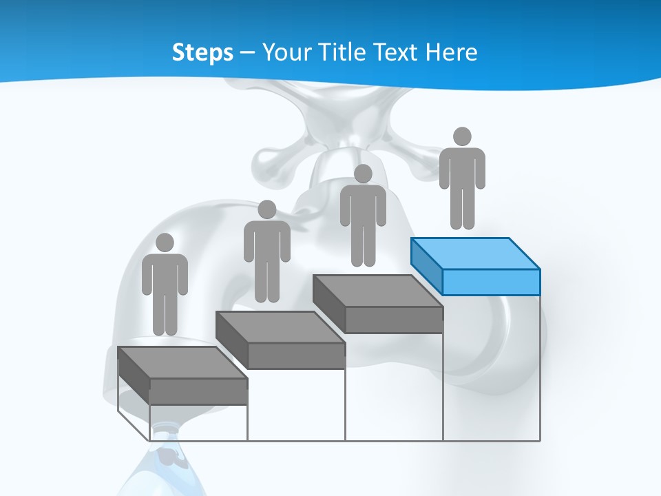 Raindrop Pipe Shiny PowerPoint Template