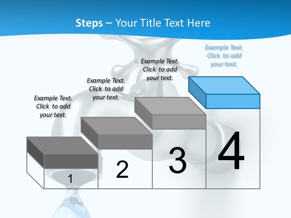 Raindrop Pipe Shiny PowerPoint Template