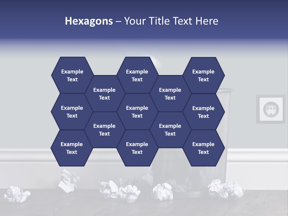 Sparse Writing Paperwork PowerPoint Template