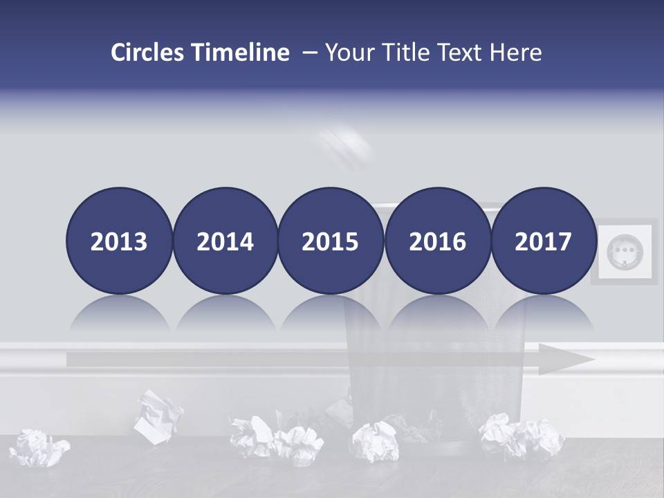 Sparse Writing Paperwork PowerPoint Template