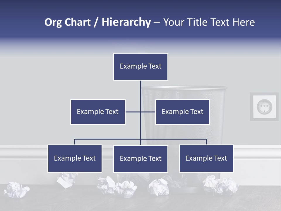 Sparse Writing Paperwork PowerPoint Template