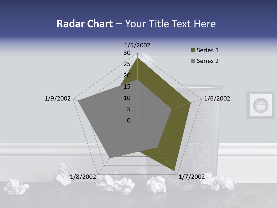 Sparse Writing Paperwork PowerPoint Template