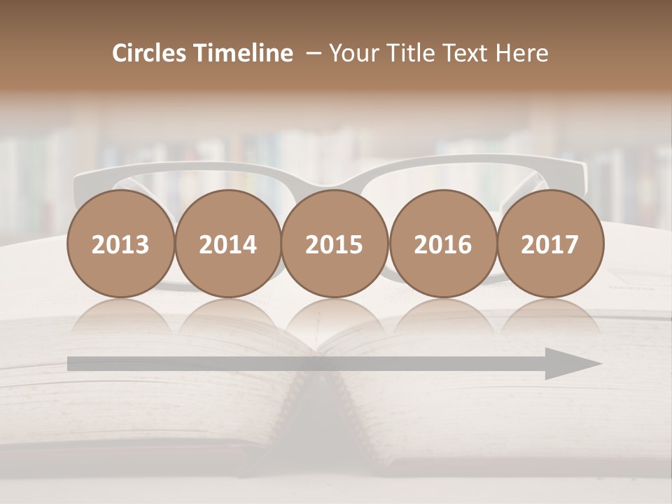 Research Library School PowerPoint Template